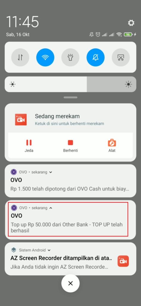 cara menarik saldo ovo di situs rumah siap kerja.