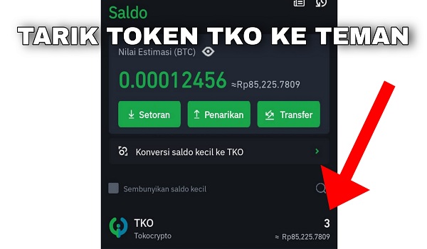 Cara Kirim Saldo Toko Crypto ke Teman 3 TKO