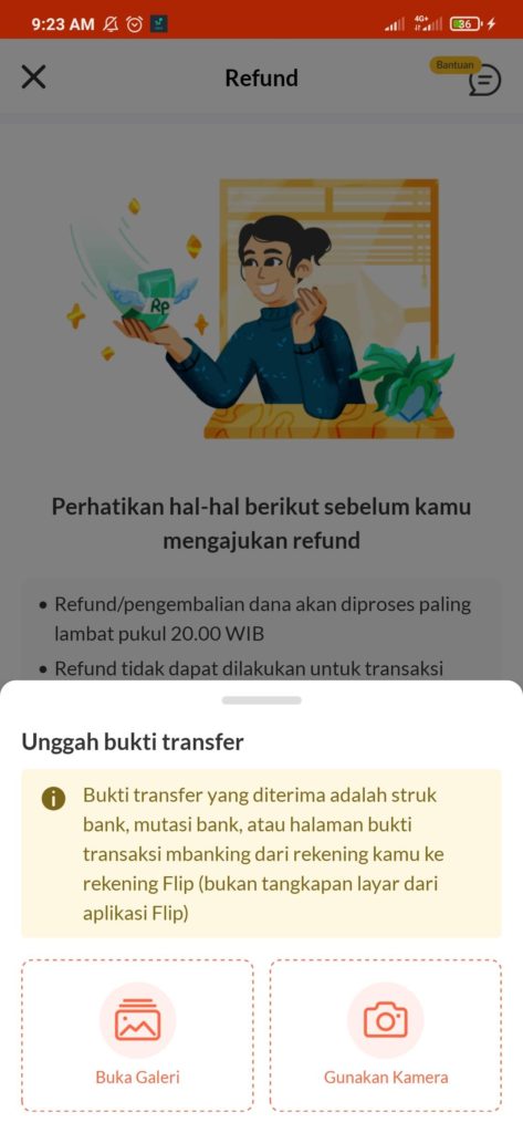 cara ajukan refund