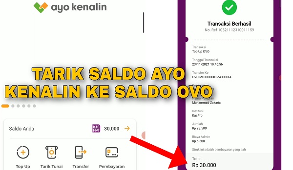 Cara Menarik Saldo Ayo Kenalin Lewat OVO Terbaru