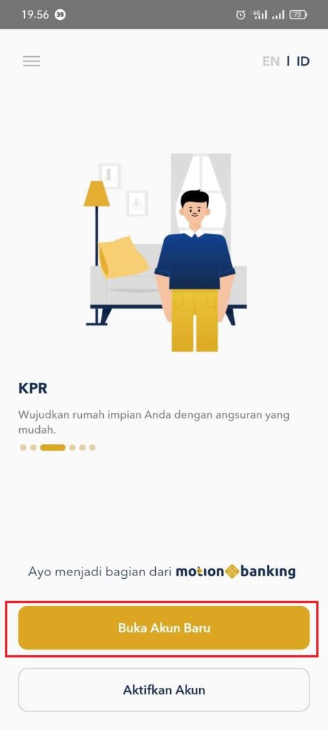 Cara Daftar Lengkap di Aplikasi Motion Banking