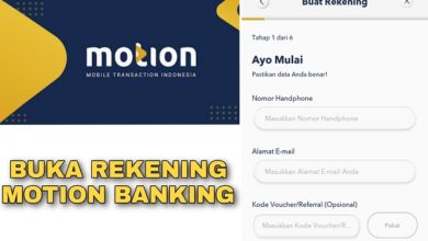 Cara Daftar Lengkap di Aplikasi Motion Banking
