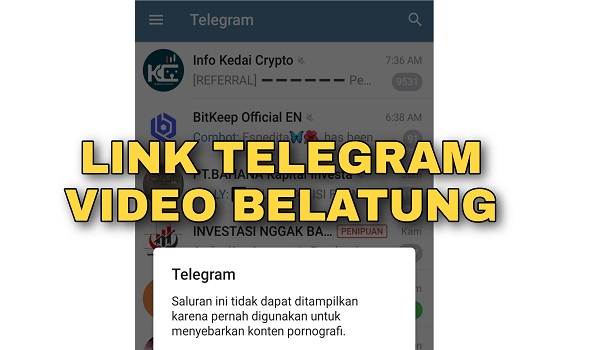 Link Telegram Video Belatung Tiktok Viral Yang Terbanned