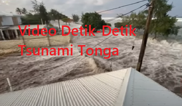 Link Download Detik Detik Terjadinya Tsunami Tonga Terbaru