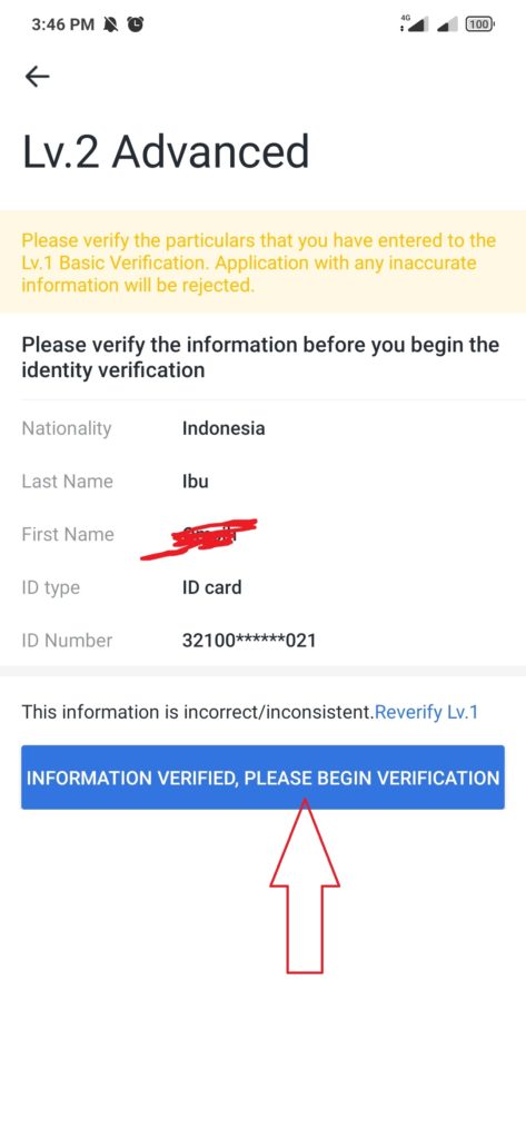 cara verifikasi kyc di aplikasi 5ROI Global