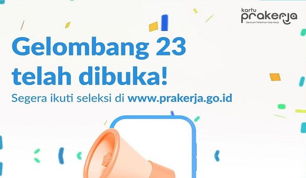 Cara Daftar Prakerja Terbaru 2022 Gelombang 23
