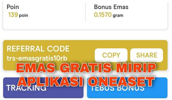 Cara Mendapatkan Emas Gratis dari Treasury Mirip Aplikasi Oneaset