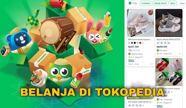 Belanja Online di Toko Online Tokopedia