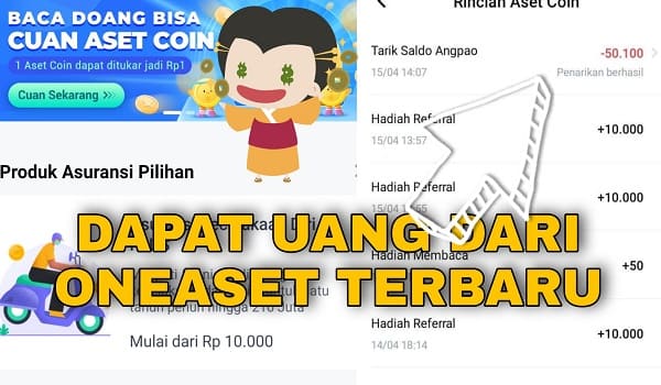 Cara Mendapatkan Uang dari Aplikasi Oneaset Terbaru 2022