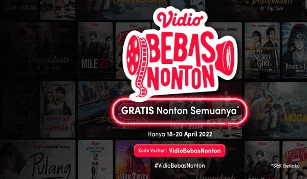 Cara Nonton Gratis di Vidio Terbaru Promo Ramadan 2022