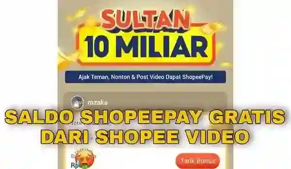 Cara Mendapatkan Shopeepay Gratis dari Shopee Video Terbaru 2022