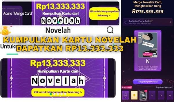 Cara Mendapatkan Uang Rp13333333 dari Aplikasi Novelah