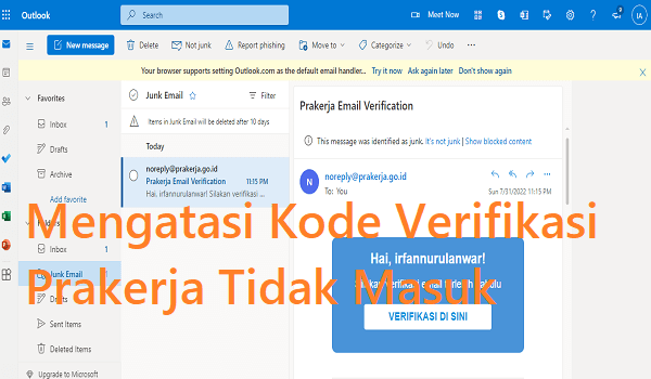 5 Cara Mengatasi Daftar Prakerja Tidak Ada Kode Verifikasi Email