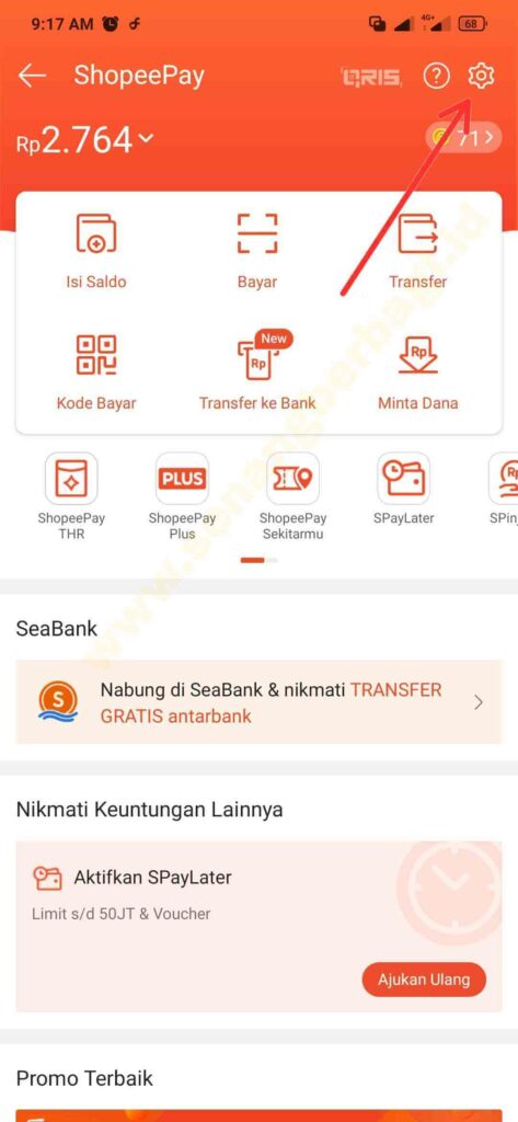 cara upgrade akun shopeepay terbaru