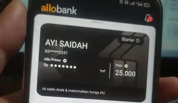 Cara Mendapatkan 25000 Poin di Aplikasi Allo Bank Terbaru 2022