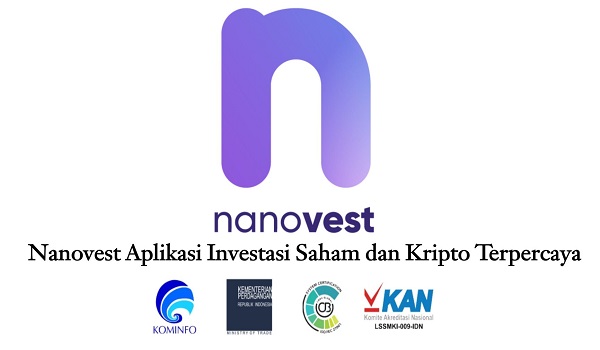 Nanovest Aplikasi investasi saham Amerika dan Kripto Terpercaya