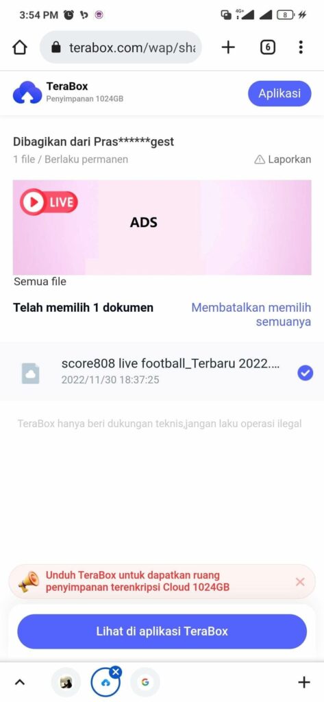 Cara Mudah Download File Terabox di Hp Android