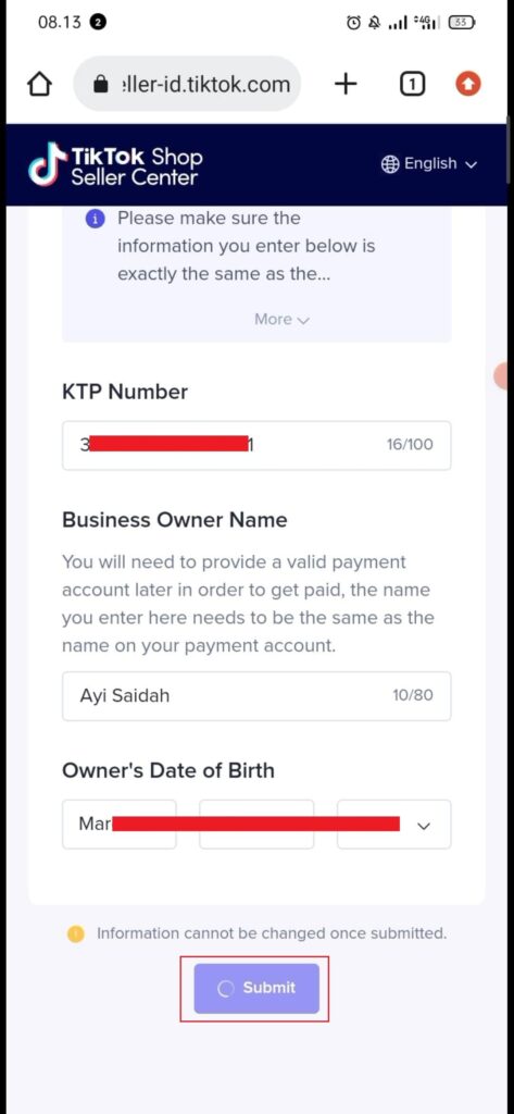 cara verifikasi akun tiktok seller 2023