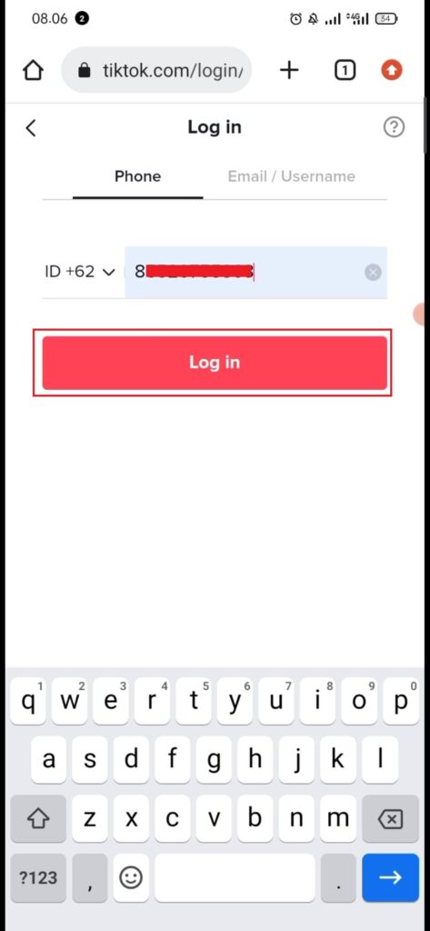 cara login di tiktok seller