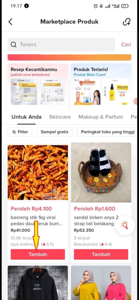 cara tambahkan produk di Tiktok shop terbaru 2023