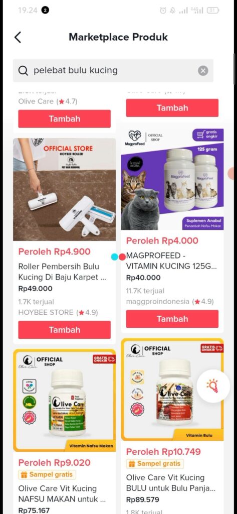 cara tambah produk di tiktok saat upload video