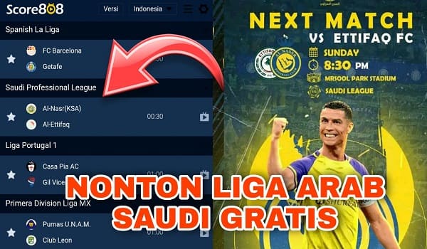 Cara Nonton Liga Arab Saudi Gratis