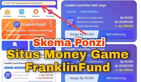 Situs Penghasil Uang dari Internet FranklinFund Online