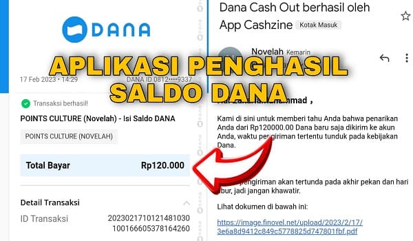 Aplikasi Penghasil Saldo Dana