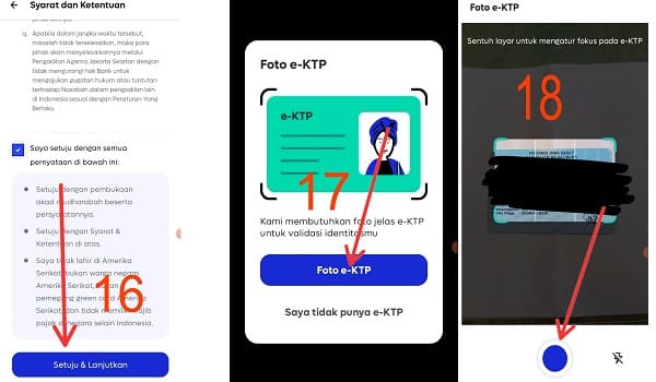 verifikasi ktp di aladin