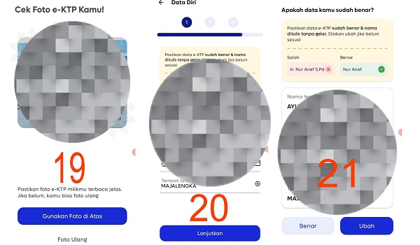 cara verifikasi ktp di aplikasi aladin