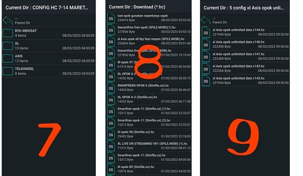 cara download config http custom