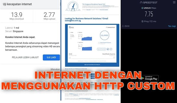 Cara Internetan Gratis dengan Menggunakan Http Custom