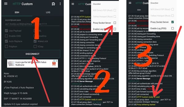 Cara Setting Proxy IDM dengan Http Custom Agar Download Cepat