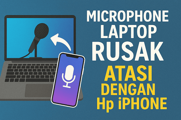 Cara Mengubah Hp Menjadi Mic Untuk Pengguna iPhone