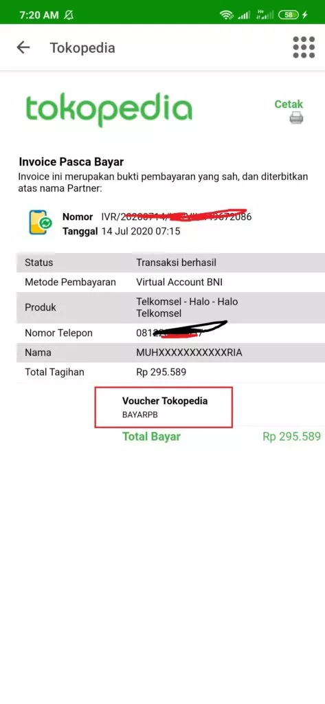 Inilah Cara Mengatasi Cashback Tidak Masuk dari Tokopedia