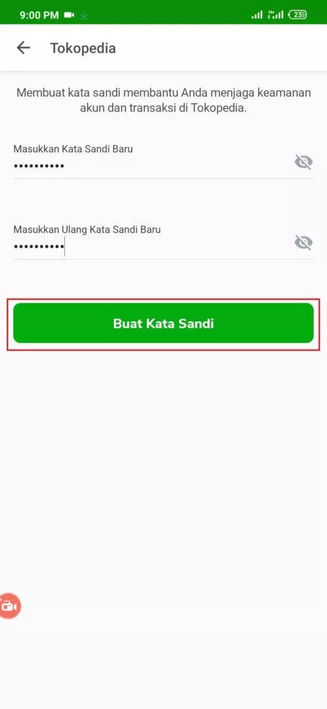 buat kata snadi penarikan tokopedia