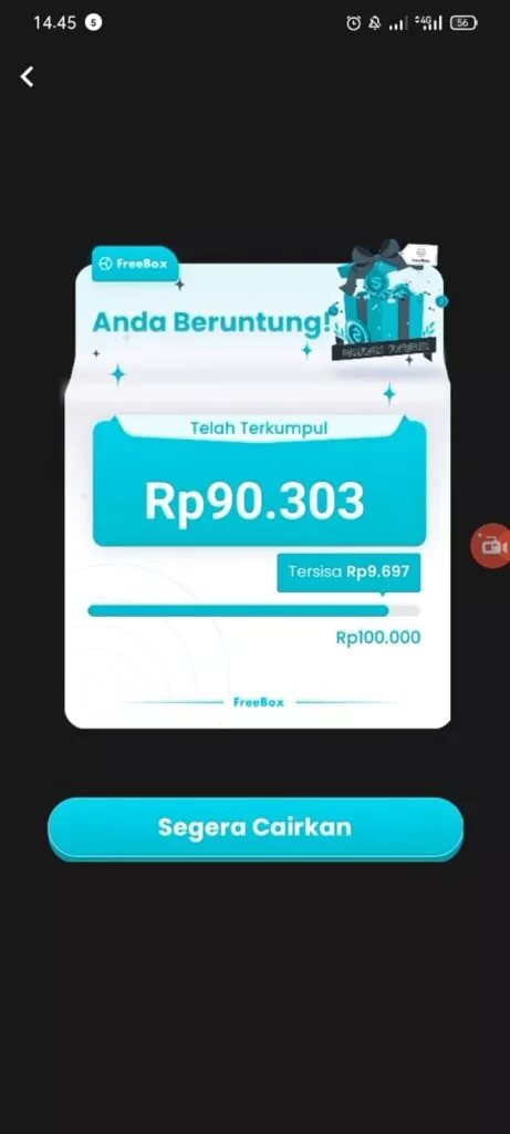 cara undang teman di Aplikasi Freebox